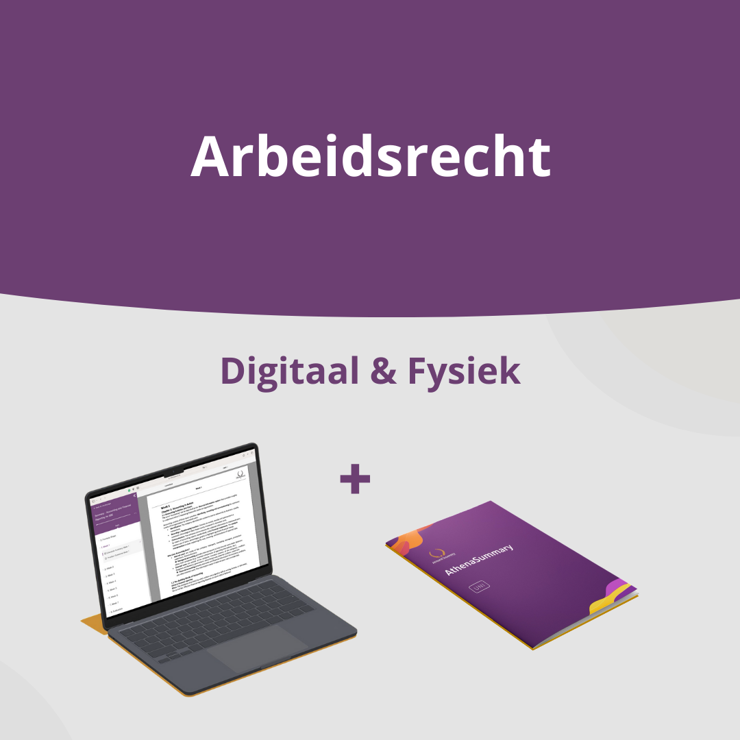Arbeidsrecht - Literatuursamenvatting