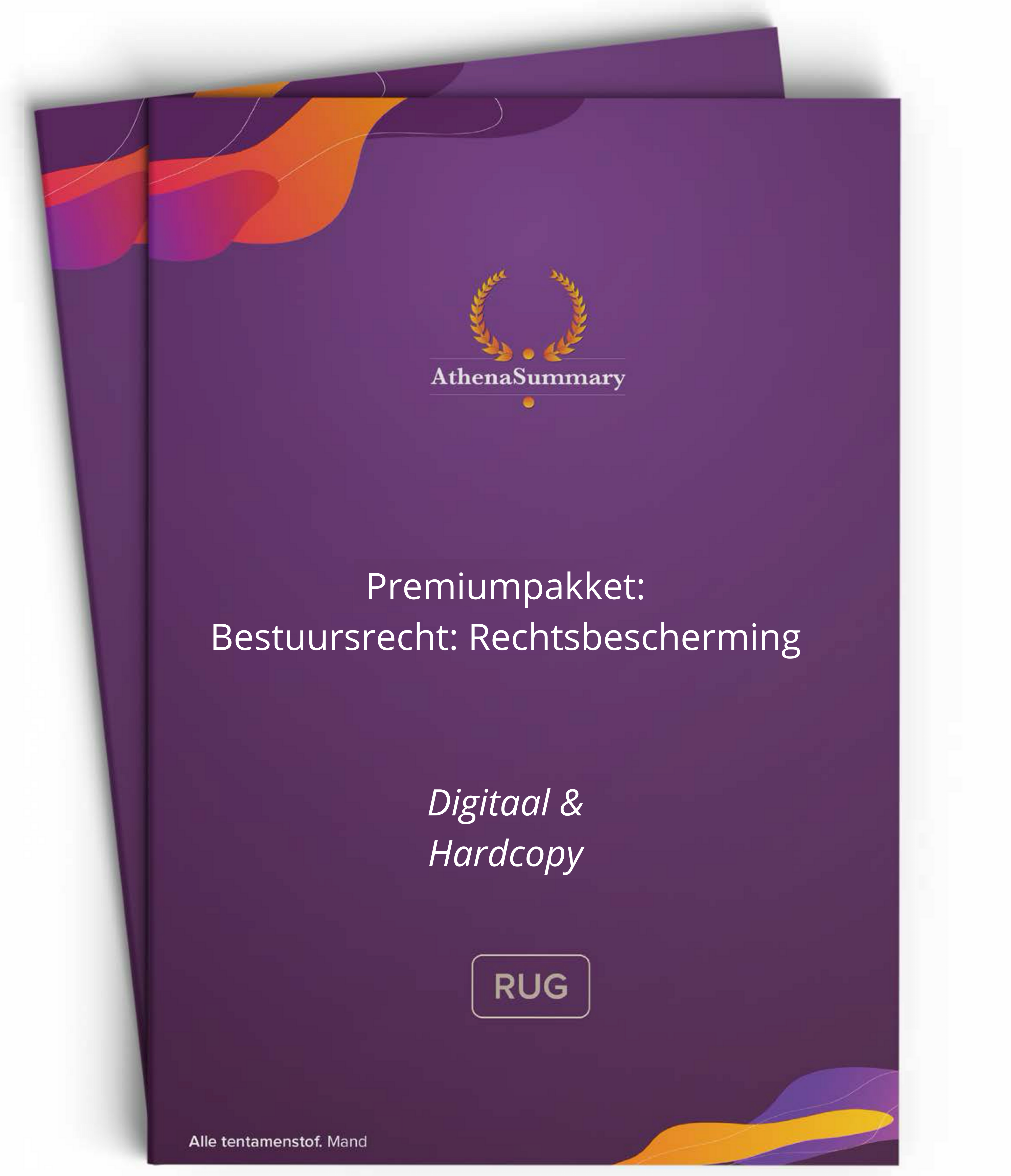 Hardcopy + AthenaDocs Premium | Bestuursrecht: Rechtsbescherming