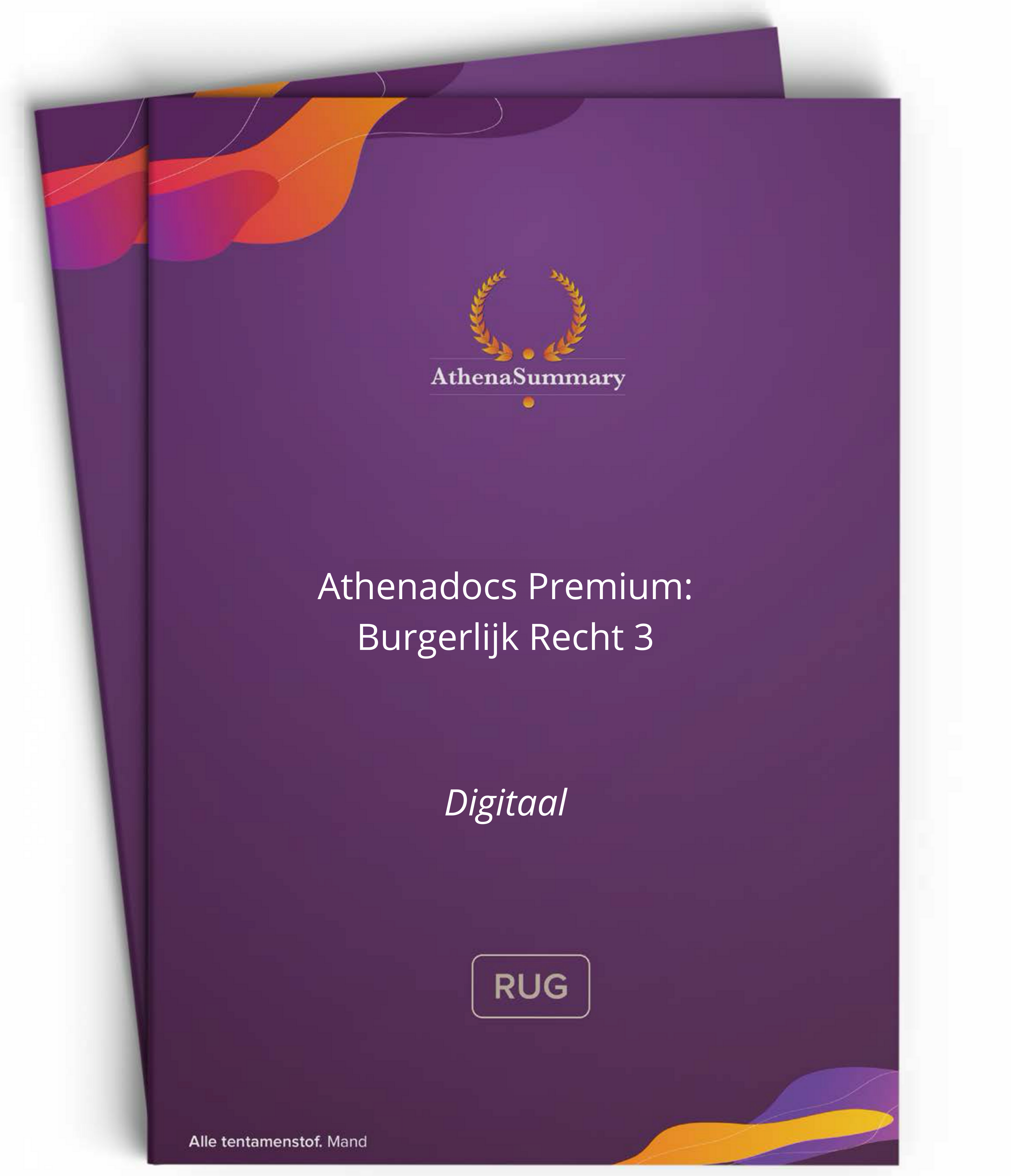 AthenaDocs Premium | Burgerlijk recht 3