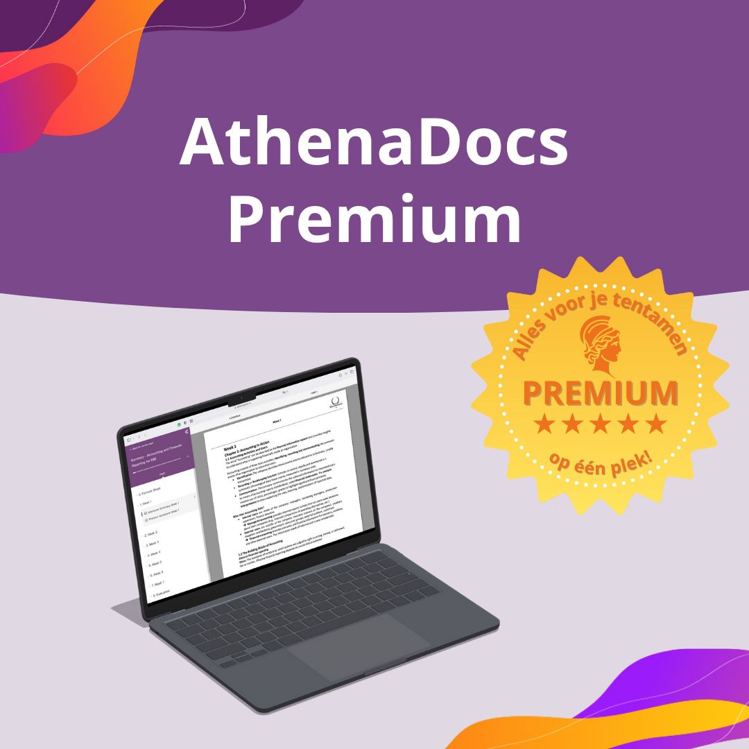 AthenaDocs Premium: Inleiding Burgerlijk Recht Tussentoets