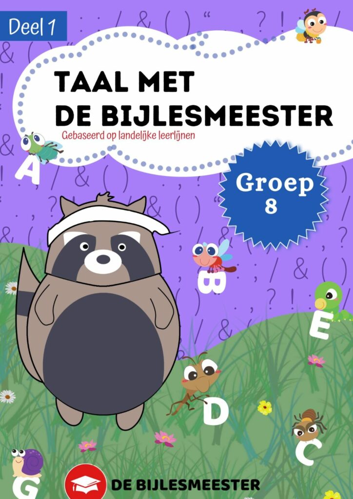 Taal met De Bijlesmeester Groep 8 - Deel 1