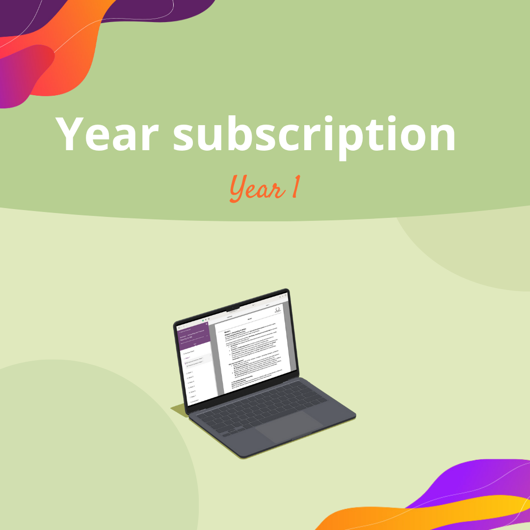 Early Bird Green Subscription: Year 1