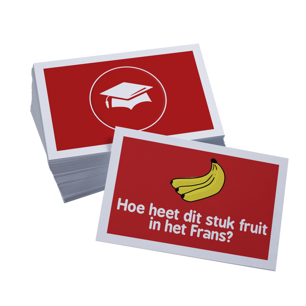 Flitskaartjes - Franse woordjes