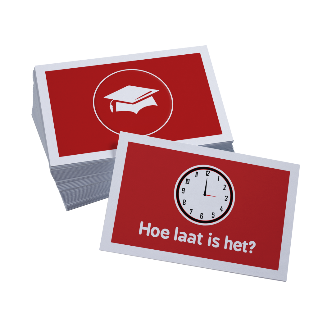 Flitskaartjes - Analoog klokkijken