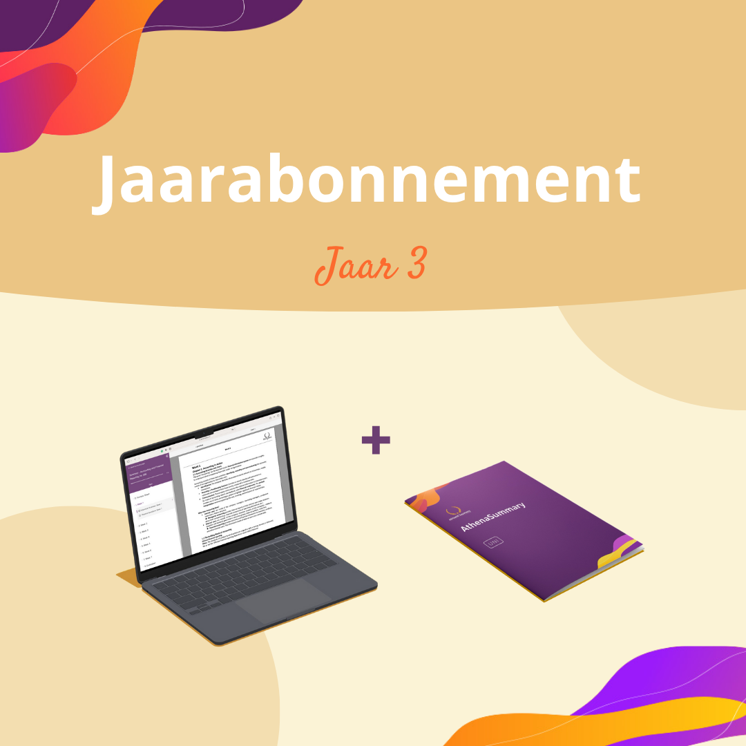 Jaarabonnement Jaar 3 I Digitaal + fysiek