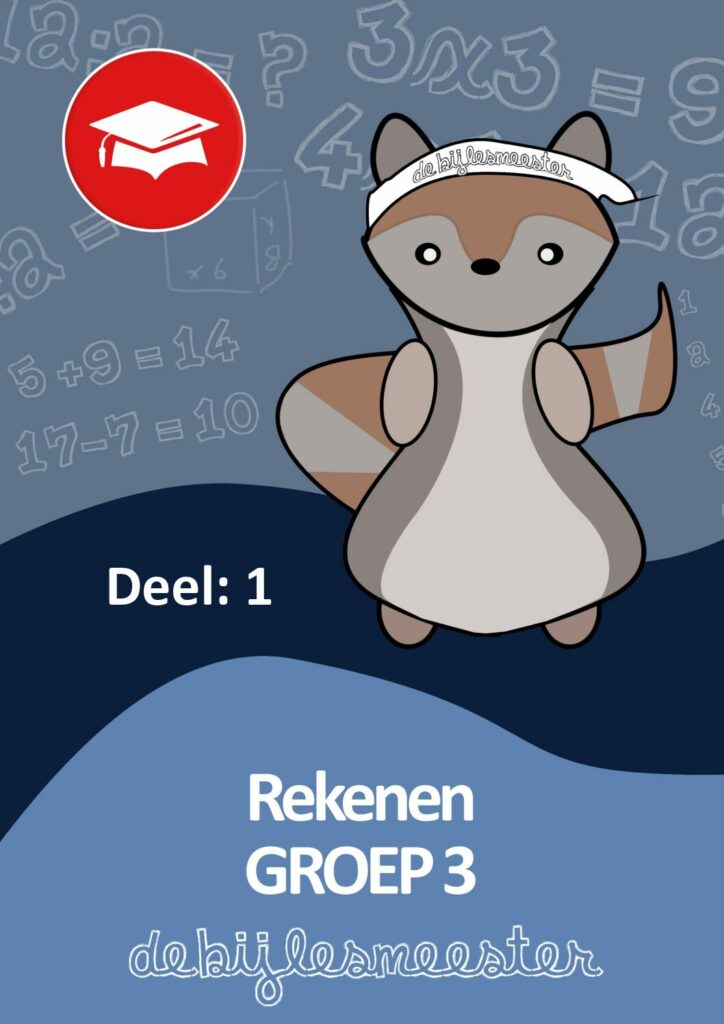 Oefenboek Groep 3 Rekenen - Deel 1
