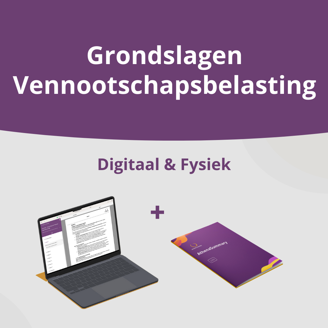 Grondslagen Vennootschapsbelasting - Samenvatting