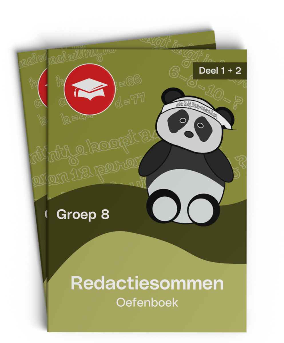 Groep 8 Oefenboek Redactiesommen | Deel 1 + 2