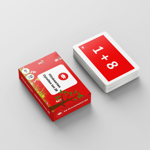 Flitskaartjes - Optellen t/m 20