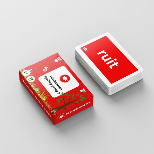 Flitskaartjes - Spelling groep 3