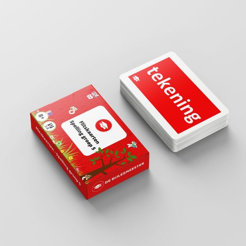 Flitskaartjes - Spelling groep 5