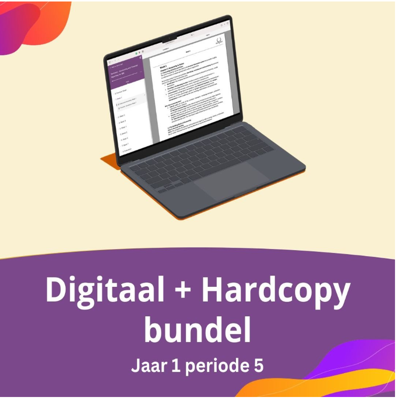 Bundel jaar 1: HRM & SCM (Hardcopy + Digitaal)