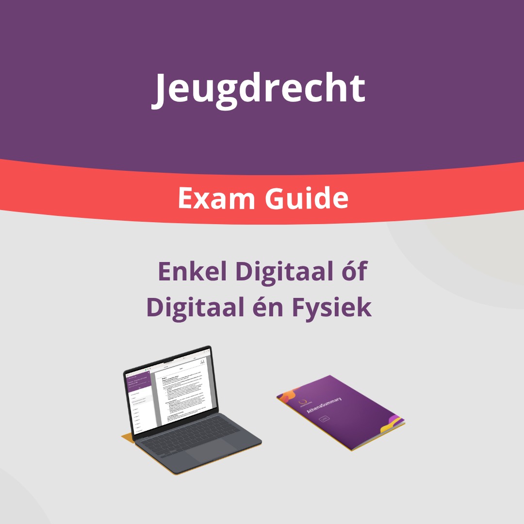 Jeugdrecht - Exam Guide